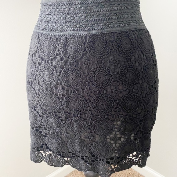 💖Umgee Black skirt with lace SM - Picture 4 of 4
